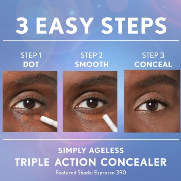 COVERGIRL Simply Ageless Triple Action Concealer - #380 Soft Sable - Picture 4 of 11